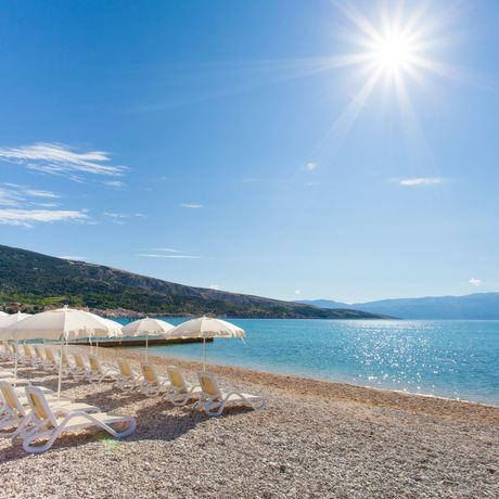 Hotels and campsites on the Island of Krk, Croatia