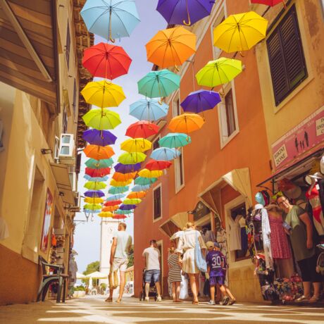 The climate in Rovinj